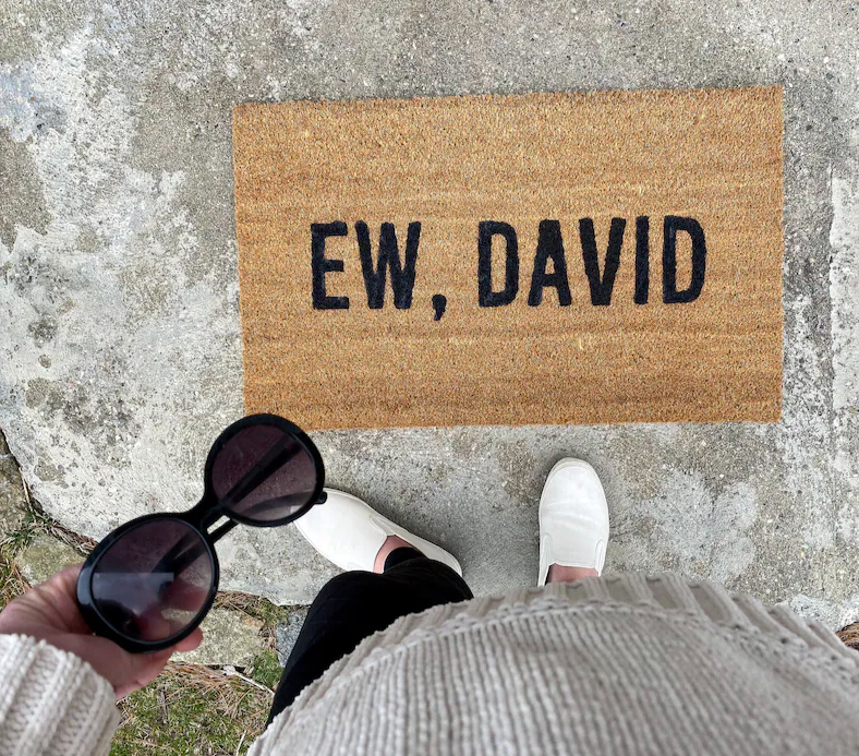 Ew David Doormat