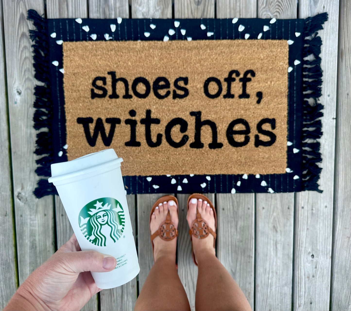 Shoes off witches