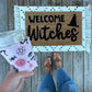 Welcome witches doormat