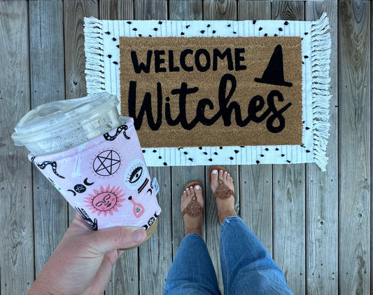 Welcome witches doormat
