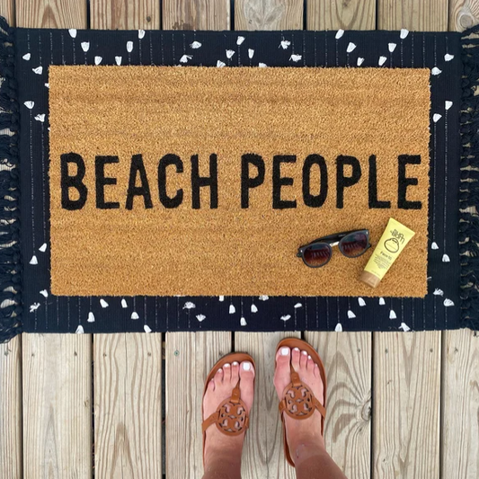 Beach People Doormat