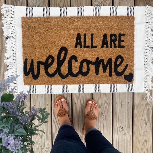All are Welcome Doormat