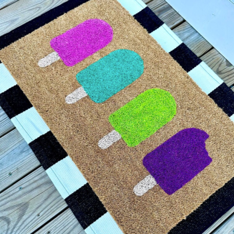 Popsicle Doormat