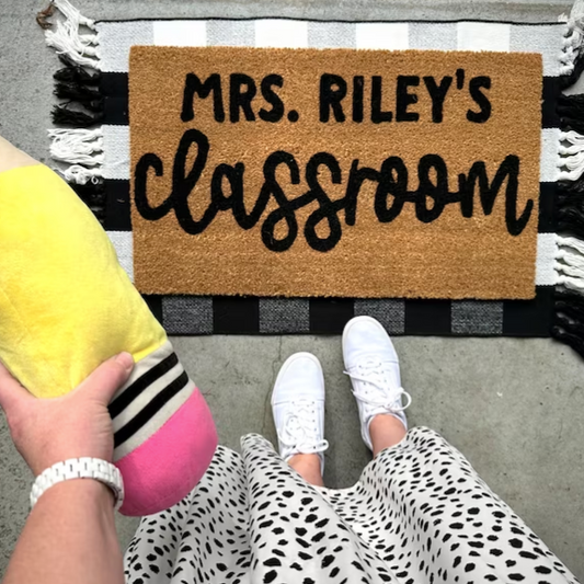 Custom Classroom Doormat