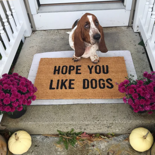 Hope You Like Dogs Doormat