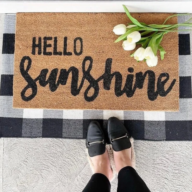 Hello Sunshine Doormat