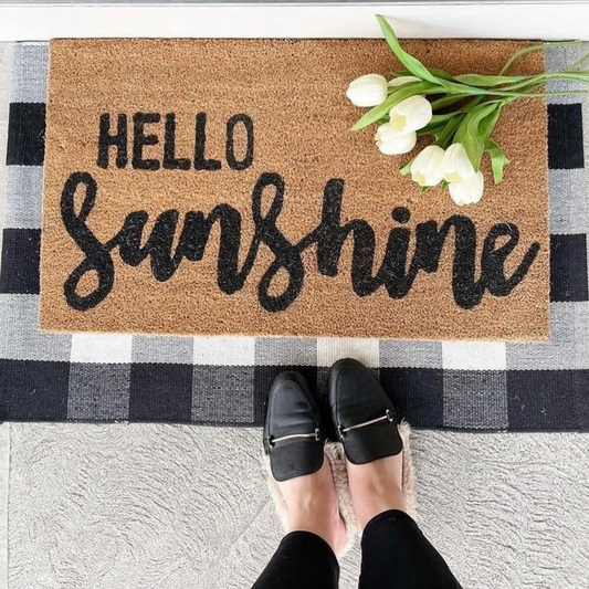 Hello Sunshine Doormat