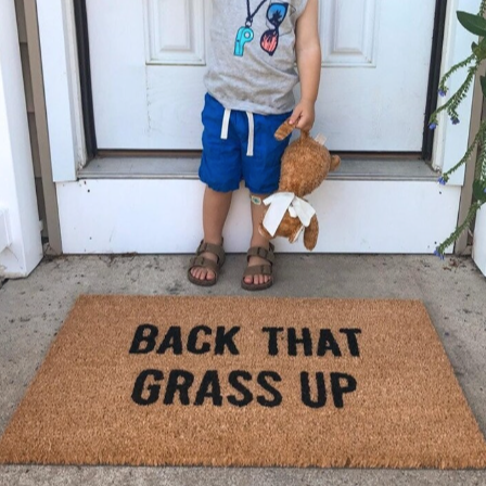 Back That Grass Up Doormat
