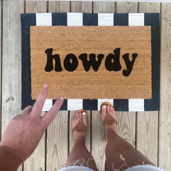 Howdy Doormat