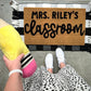 Personalized Teacher Name Doormat