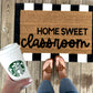 Home sweet classroom