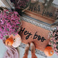 Hey boo doormat