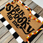 Talk spooky to me doormat