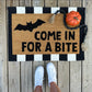 Come in for a bite doormat