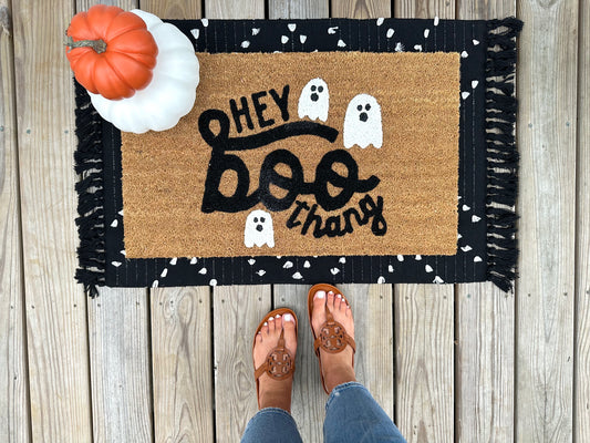 Hey boo thang doormat