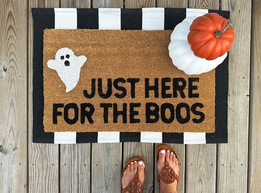 Just here for the boos doormat