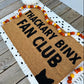 Thackary Binx Fan Club Doormat