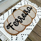 Personalized Pumpkin