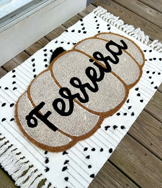 Personalized Pumpkin